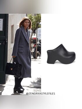 AUTHENTIC Loewe Terra Foam Clog 90 Black